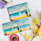 Plantable Christian Wedding Sliding Invitation Card Wildlense